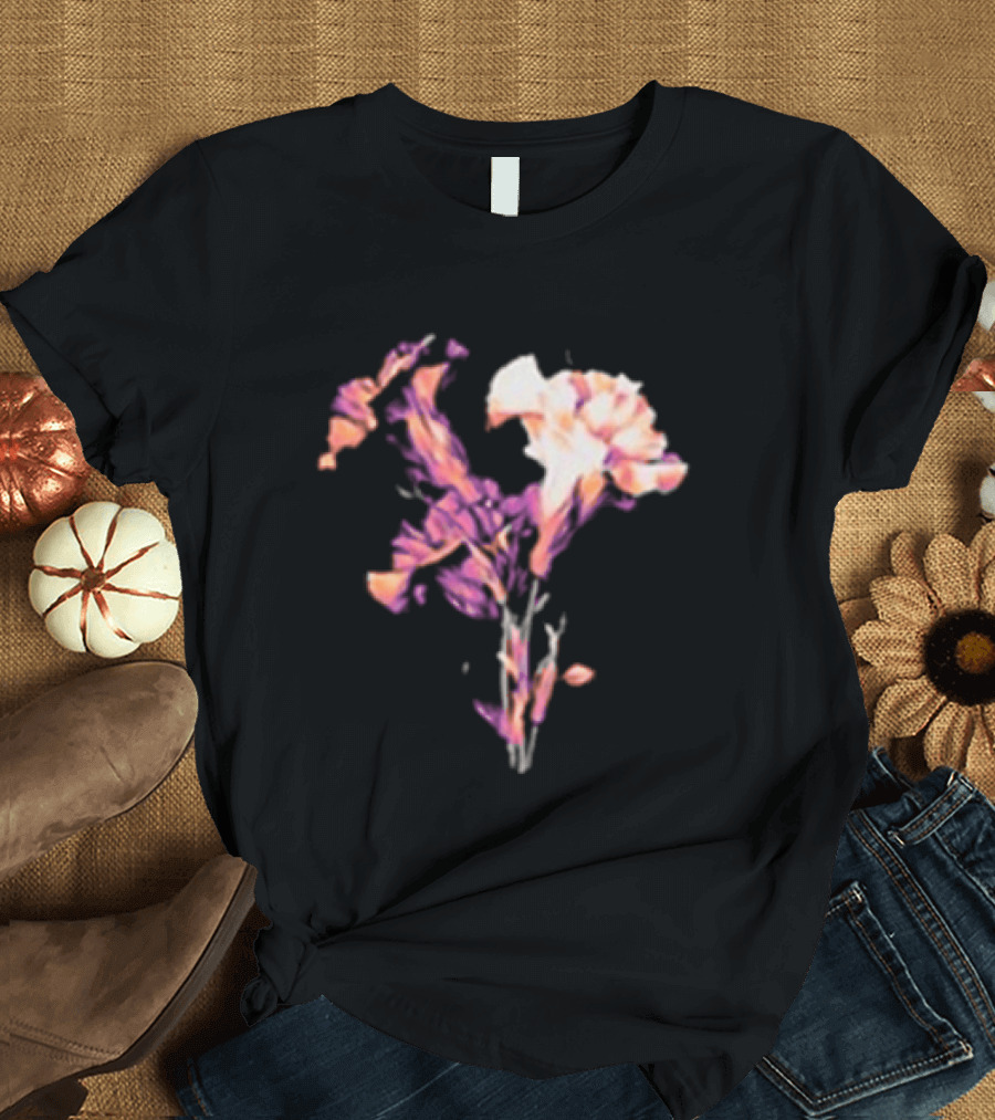 Calling All Captains Wallflower Emotion Sickness Floral T-Shirt