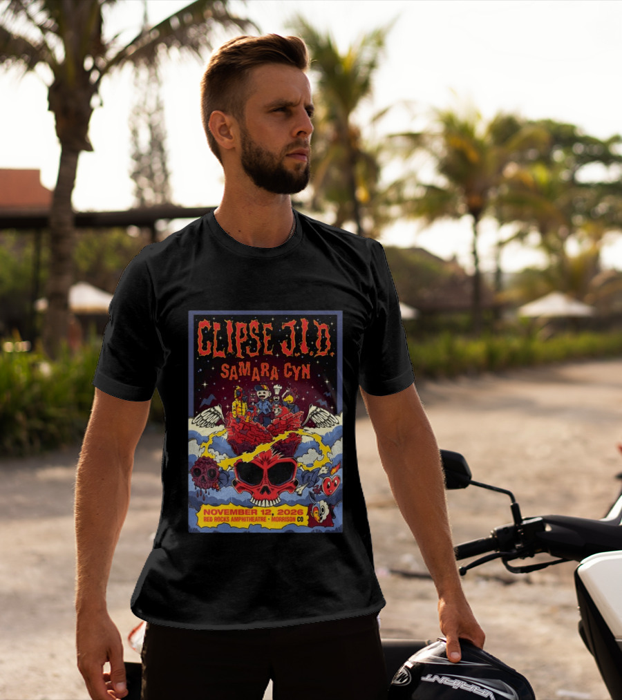 Clipse J.I.D Samara Cyn Red Rocks Amphitheatre Morrison CO November 12 2026 T-Shirt