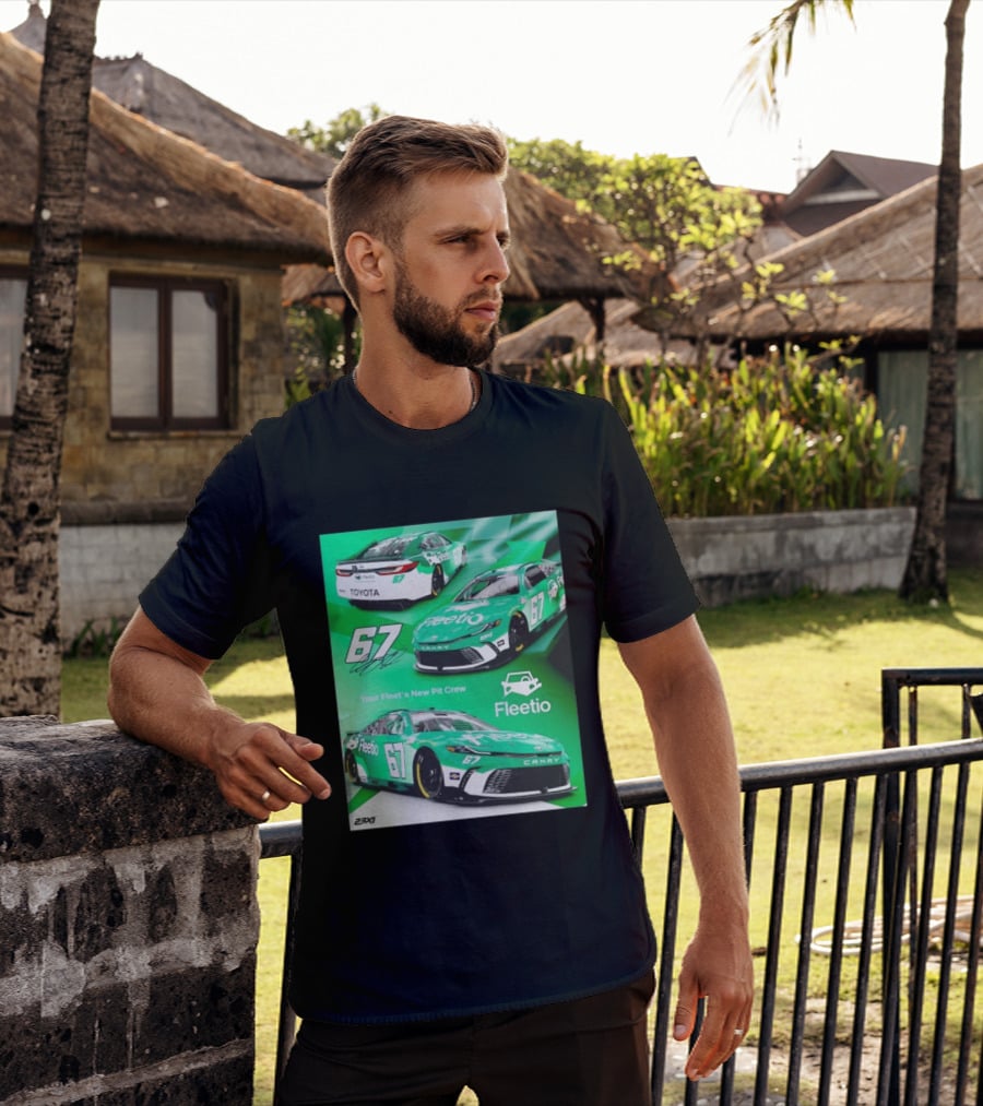 Corey Heim 23XI Racing Toyota Camry XSE Fleetio NASCAR 67 T-Shirt
