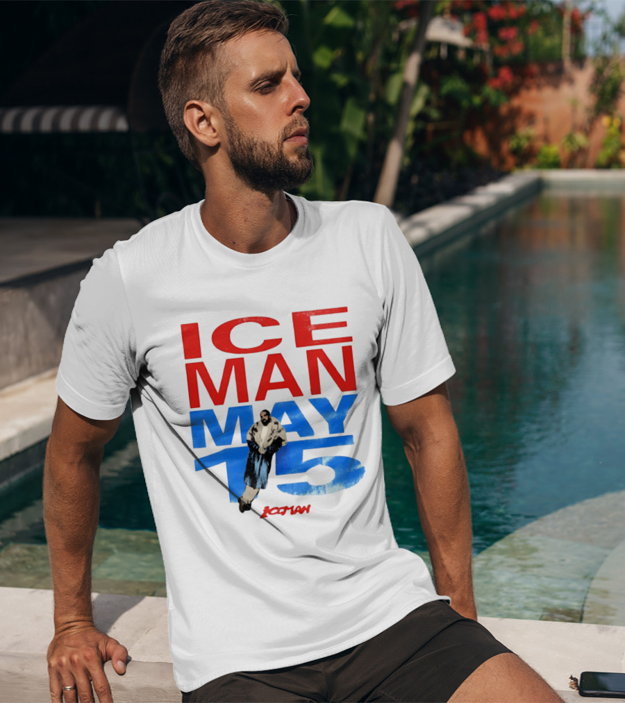 Drake Iceman May 15 Blue Red Styling 2026 Album Cover T-Shirt