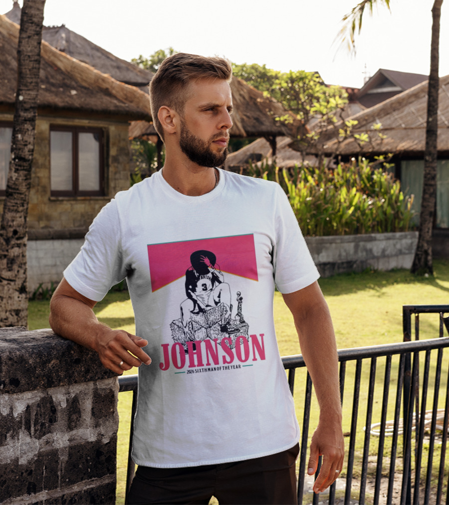 San Antonio Spurs 26 Johnson 2023 Sixth Man Of The Year T-Shirt