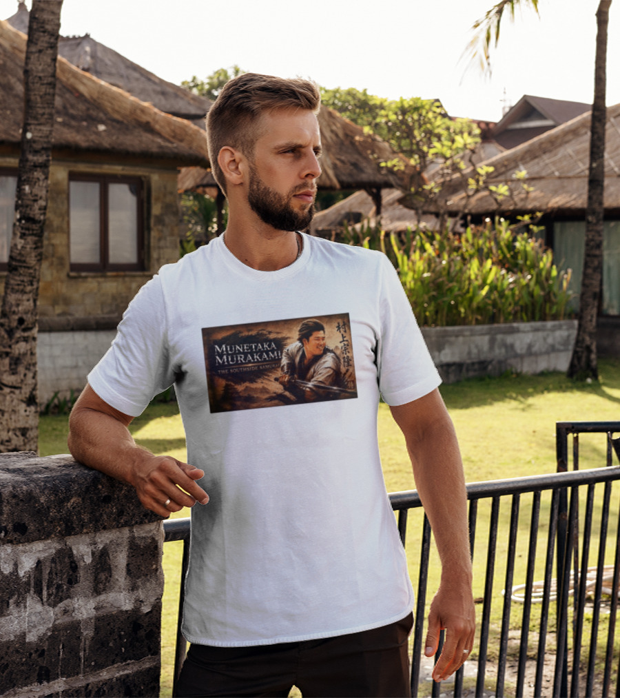 Munetaka Murakami The Southside Samurai Kanji T-Shirt