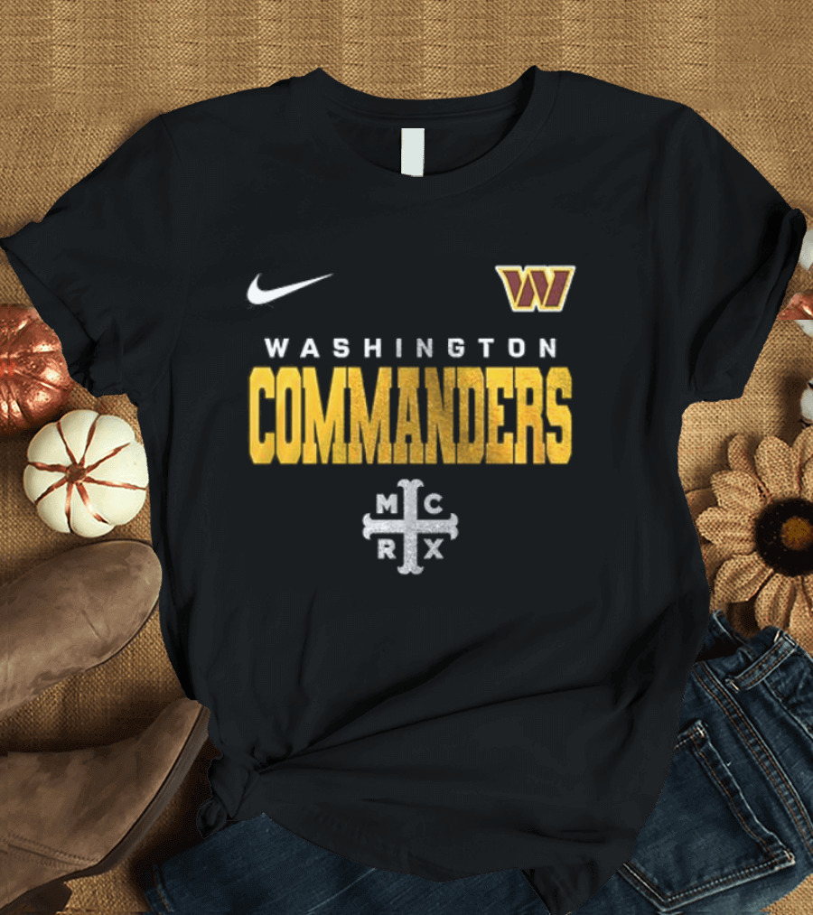 Washington Commanders My Chemical Romance NCRX Black Parade Collaboration T-Shirt