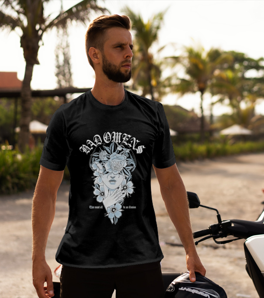 Bad Omens This Must All Be An Illusion Floral T-Shirt