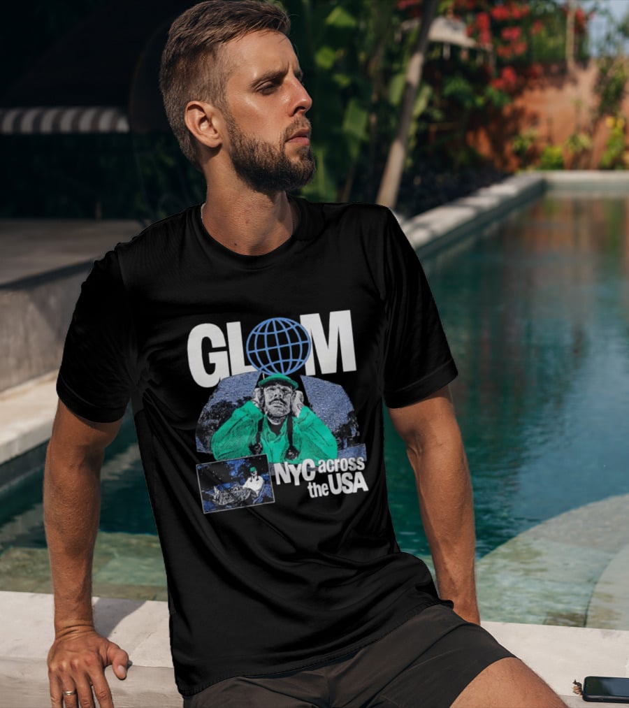 GLOM NYC Across The USA Tour 2026 Headlining Event With Dates T-Shirt