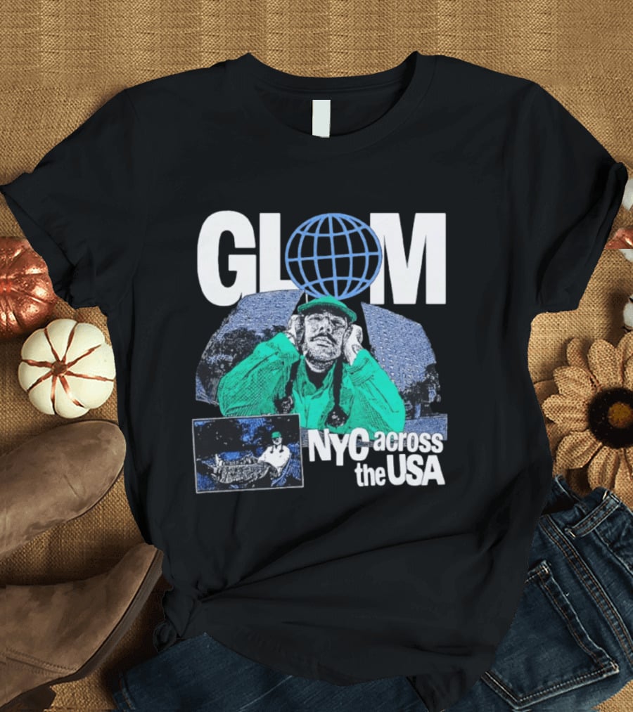 GLOM NYC Across The USA Tour 2026 Headlining Event With Dates T-Shirt