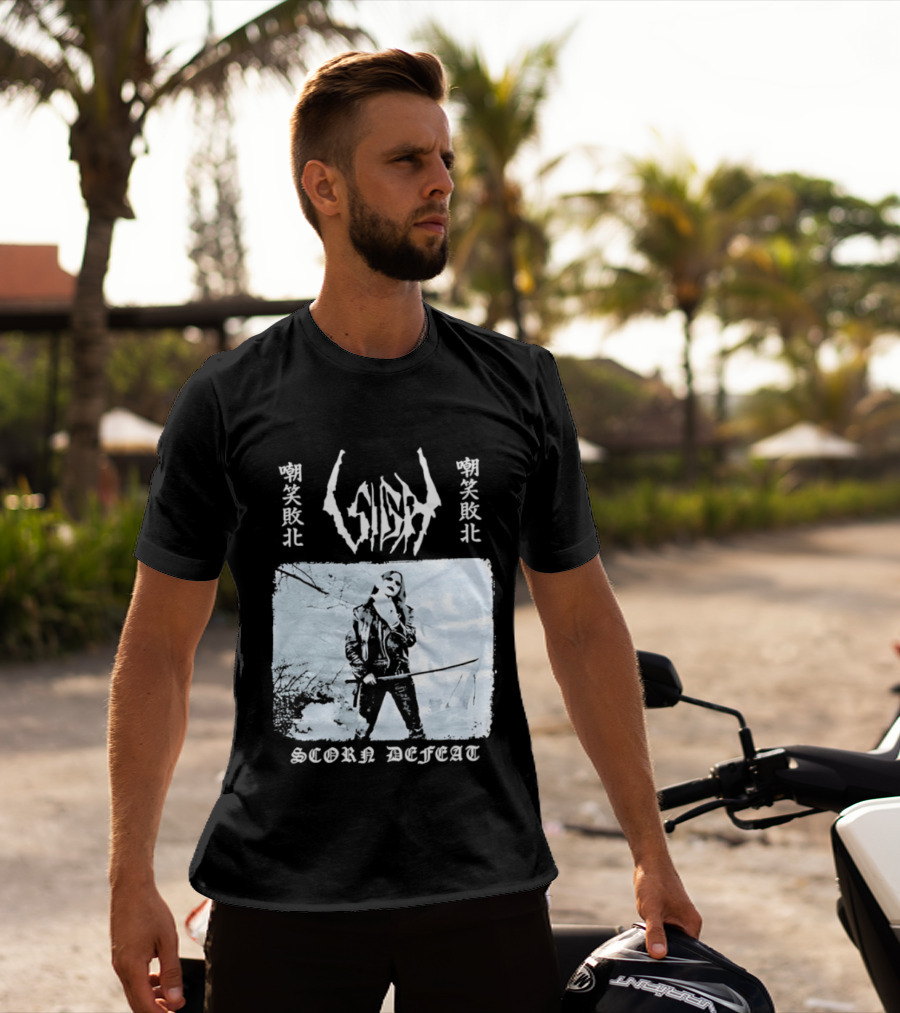 Sigh Scorn Defeat Samurai Japanese Metal T-Shirt