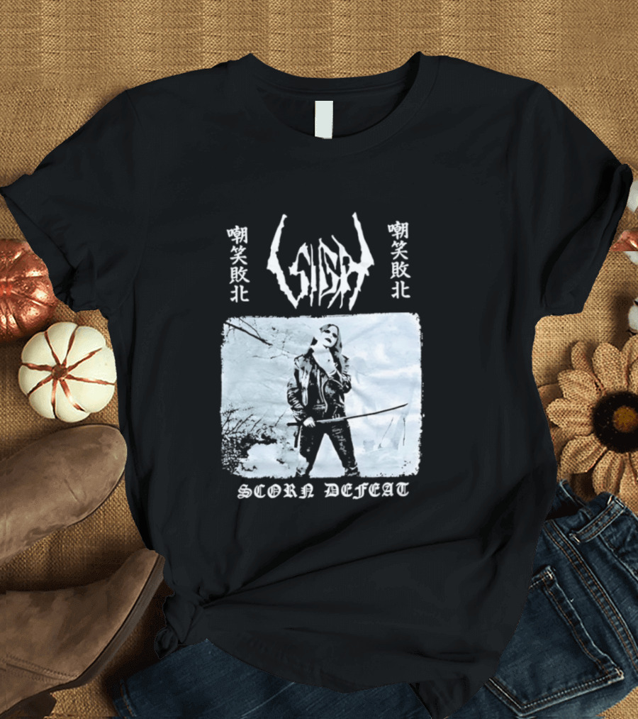 Sigh Scorn Defeat Samurai Japanese Metal T-Shirt