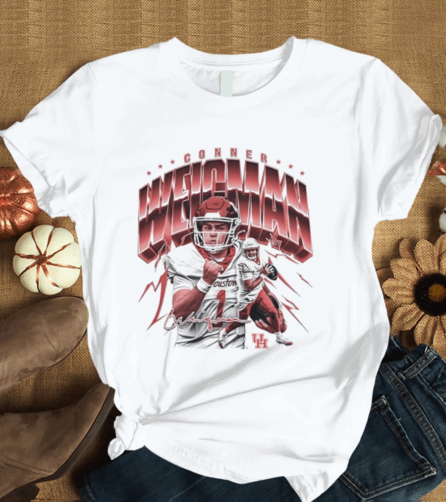 Conner Weigman Houston Cougars Football Player NCAA Team Spirit T-Shirt