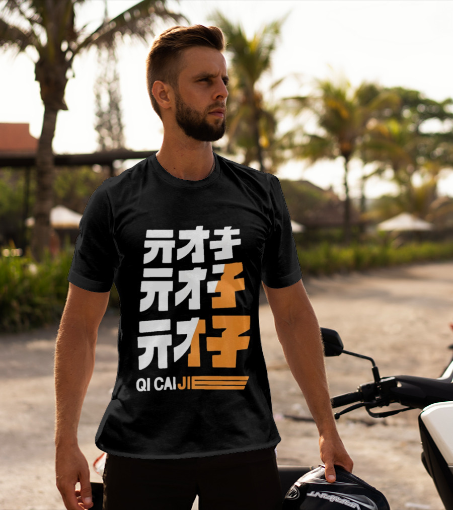 Zenless Zone Zero Qi CaiJi Kanji T-Shirt