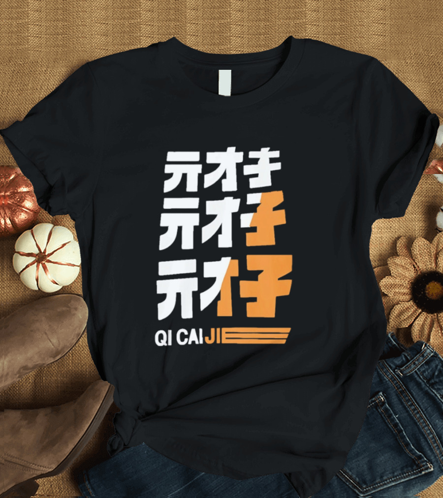 Zenless Zone Zero Qi CaiJi Kanji T-Shirt