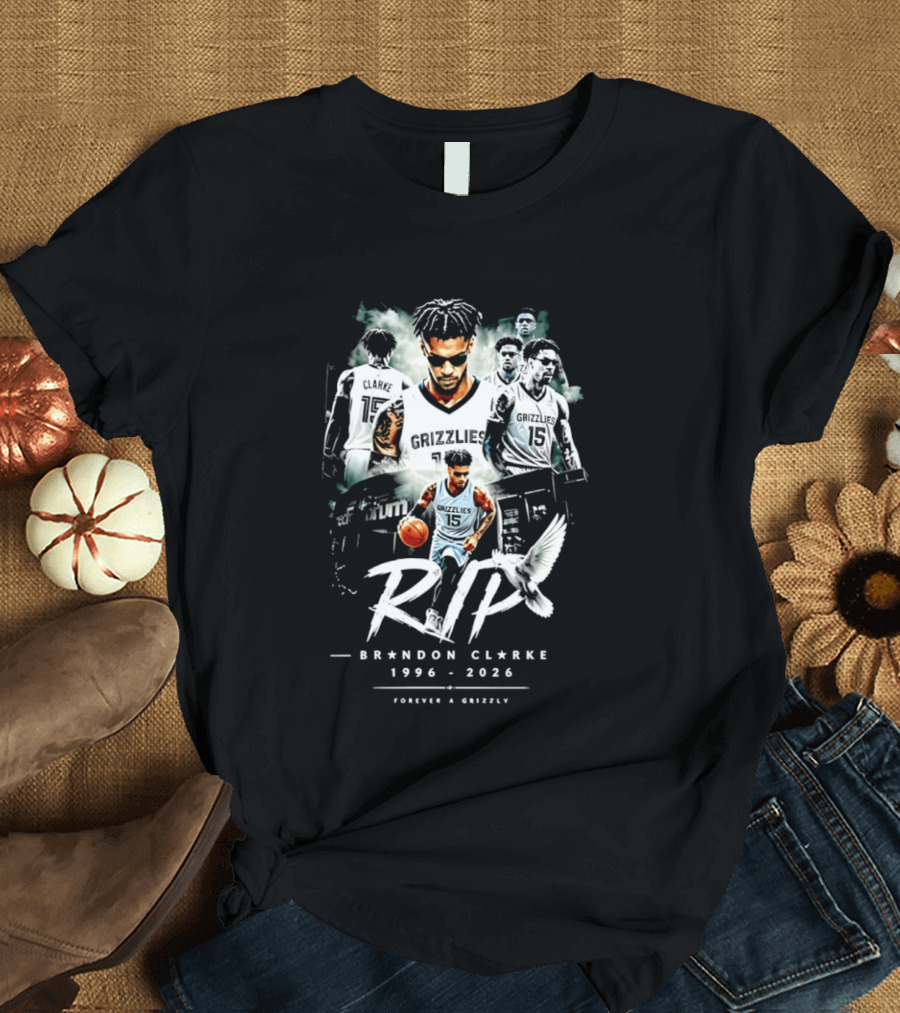 Brandon Clarke R.I.P 1996 2026 Forever A Grizzly T-Shirt
