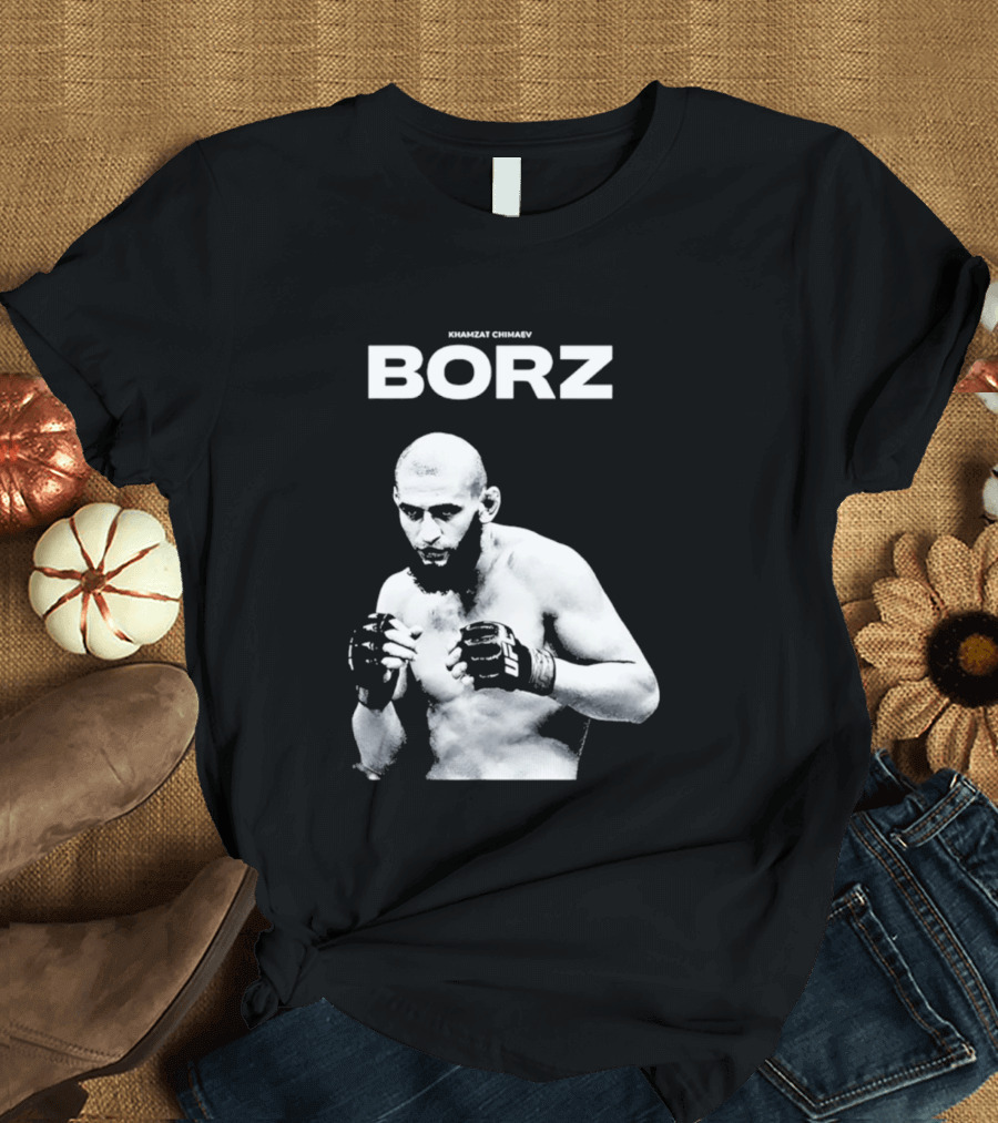 Khamzat Chimaev Borz Fighter Recognition T-Shirt