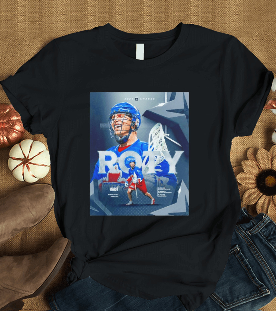 2026 Awards ROTY CJ Kirst Toronto Rock Lacrosse Highlights T-Shirt