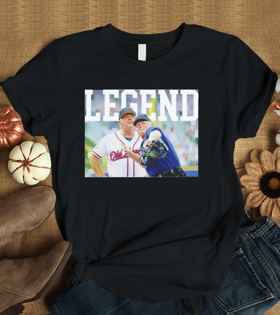 Legend Bobby Cox Old Atlanta Braves T-Shirt