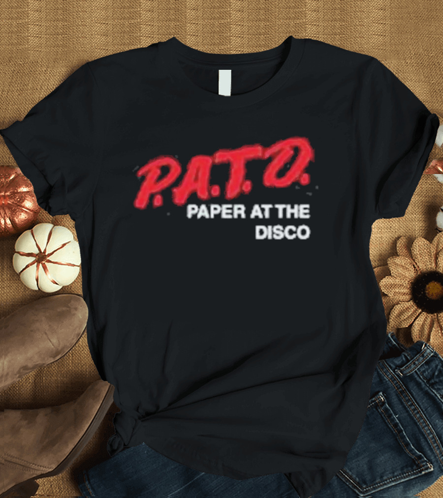 P.A.T.D. Paper At The Disco Bold Red T-Shirt