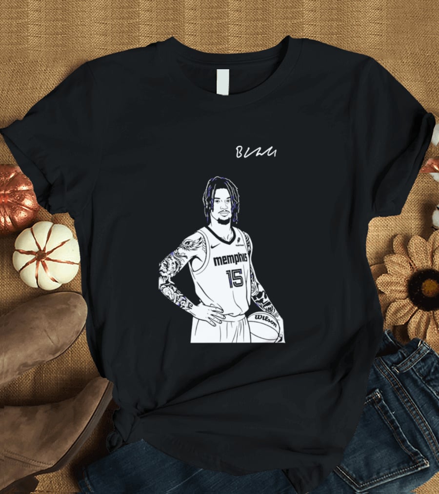 RIP Memphis Grizzlies Brandon Clarke Number 15 Basketball Star T-Shirt