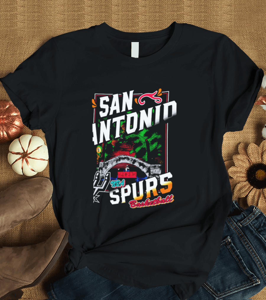 San Antonio Spurs NBA Basketball T-Shirt