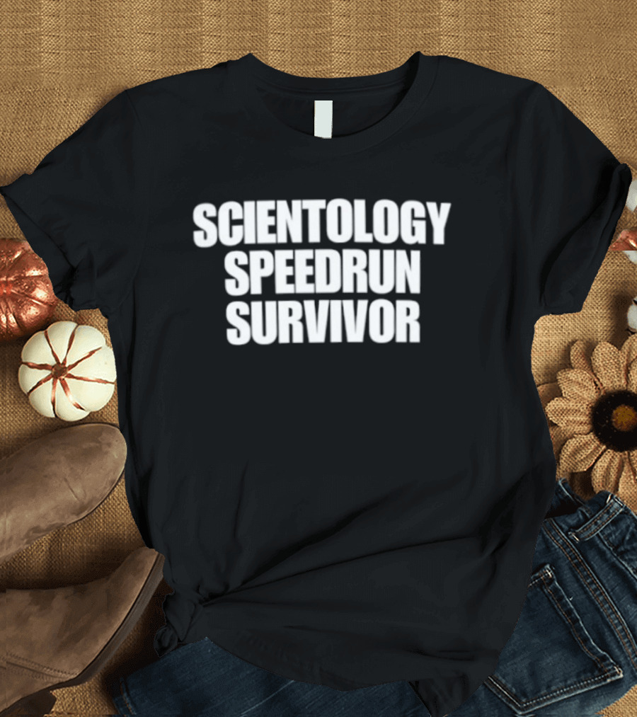 Scientology Speedrun Survivor T-Shirt