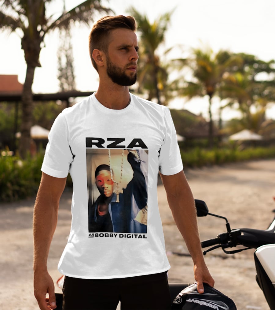 RZA Bobby Digital Mask And Chain T-Shirt