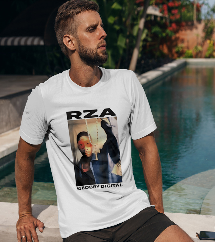 RZA Bobby Digital Mask And Chain T-Shirt