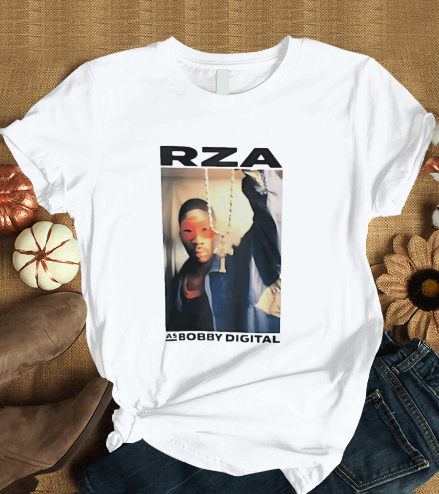 RZA Bobby Digital Mask And Chain T-Shirt