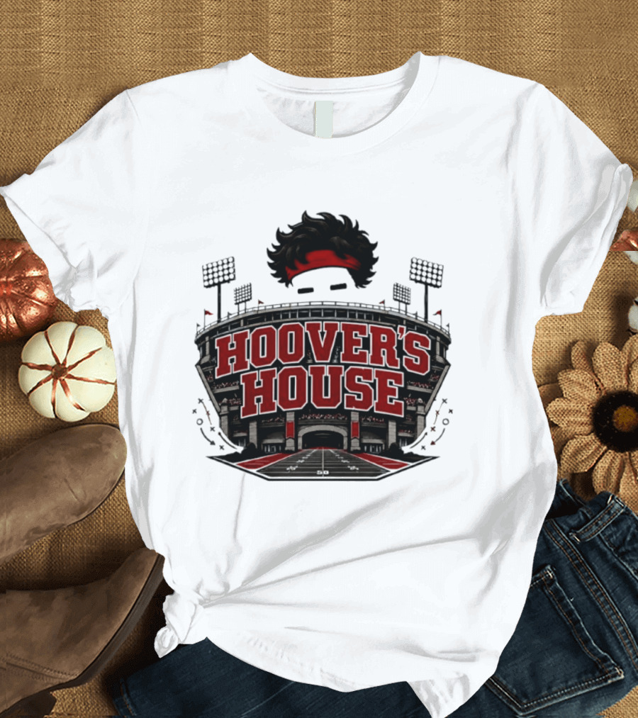 Hoover's House Football Stadium Hair Headband T-Shirt