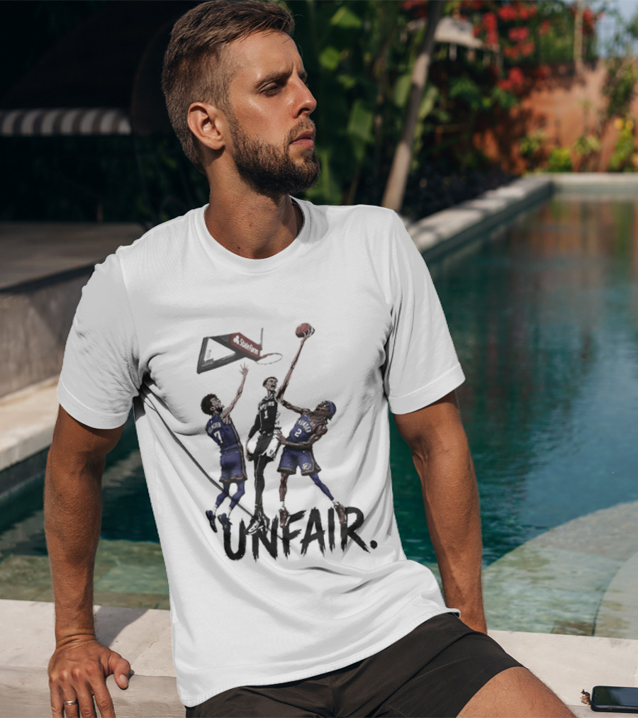Unfair San Antonio Spurs Basketball Players Dunk T-Shirt