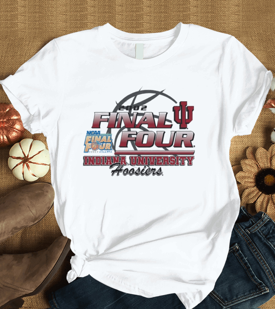 NCAA Final Four 2002 Indiana University Hoosiers T-Shirt