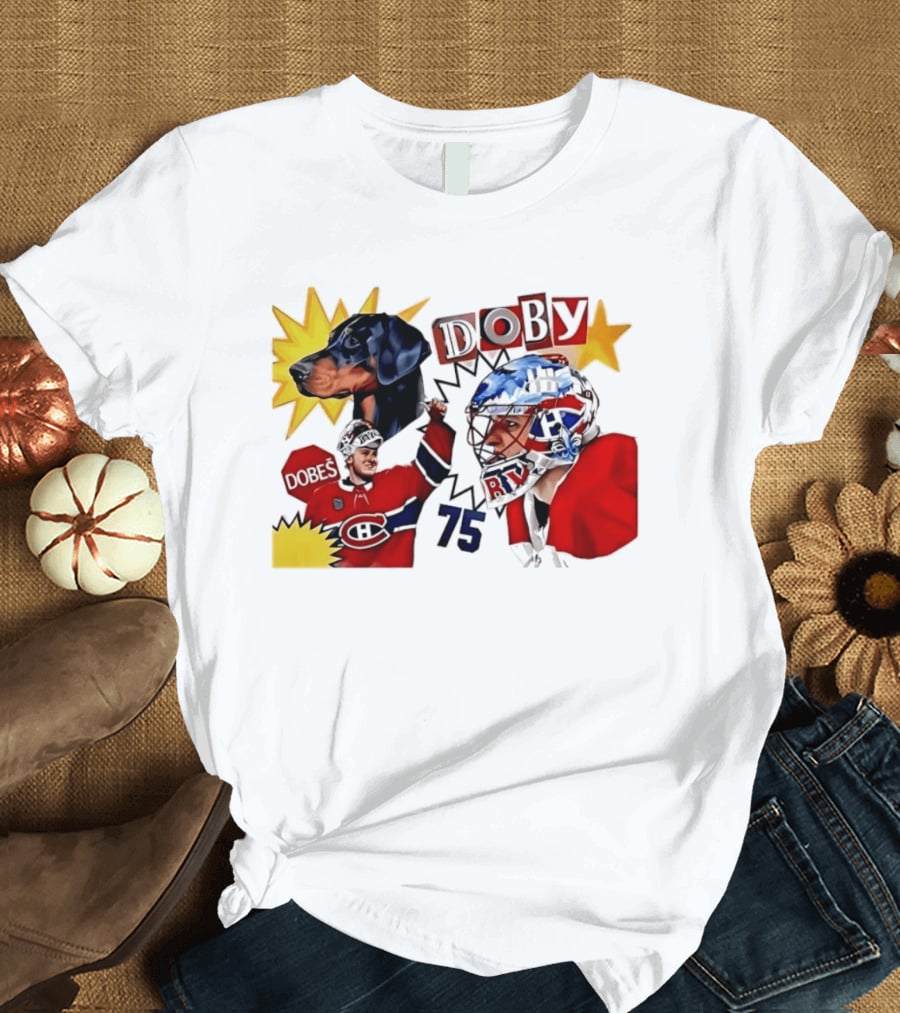 Jakub Dobes Doby Montreal Canadiens 75 T-Shirt