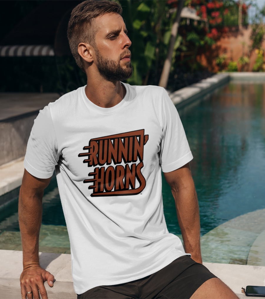 Texas Longhorns Runnin' Horns Basketball 2026 Sports Team Spirit T-Shirt