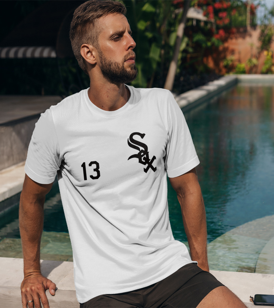 White Sox Ozzie Guillen 13 Jersey 2026 Giveaway T-Shirt
