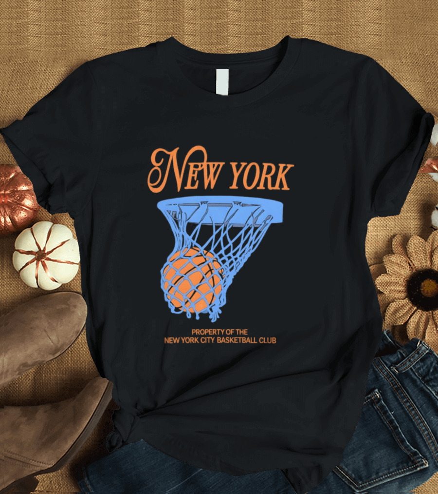 New York Basketball Property Of The New York City Basketball Club T-Shirt