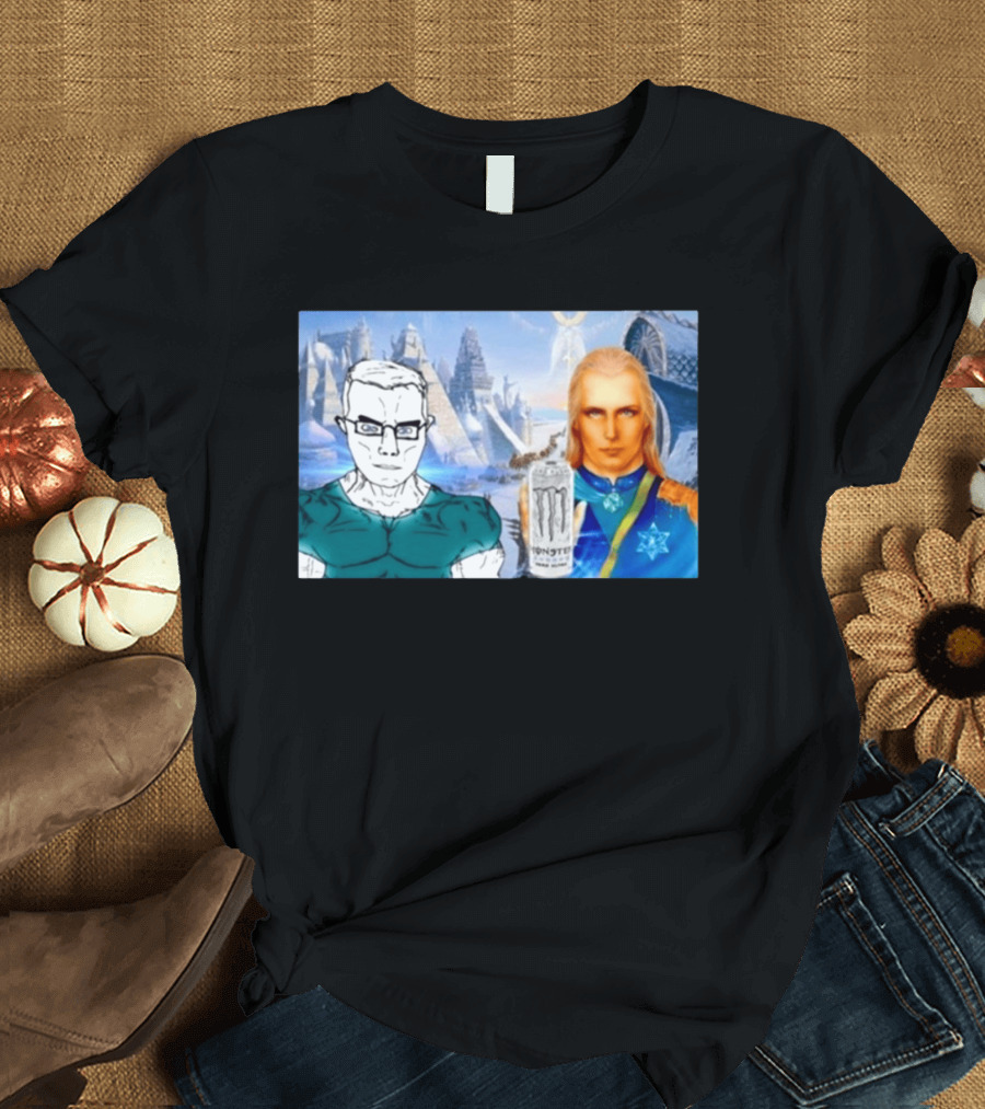 Hyperborea Chudjak Agartha Chud Meme Monster Drink 2026 T-Shirt