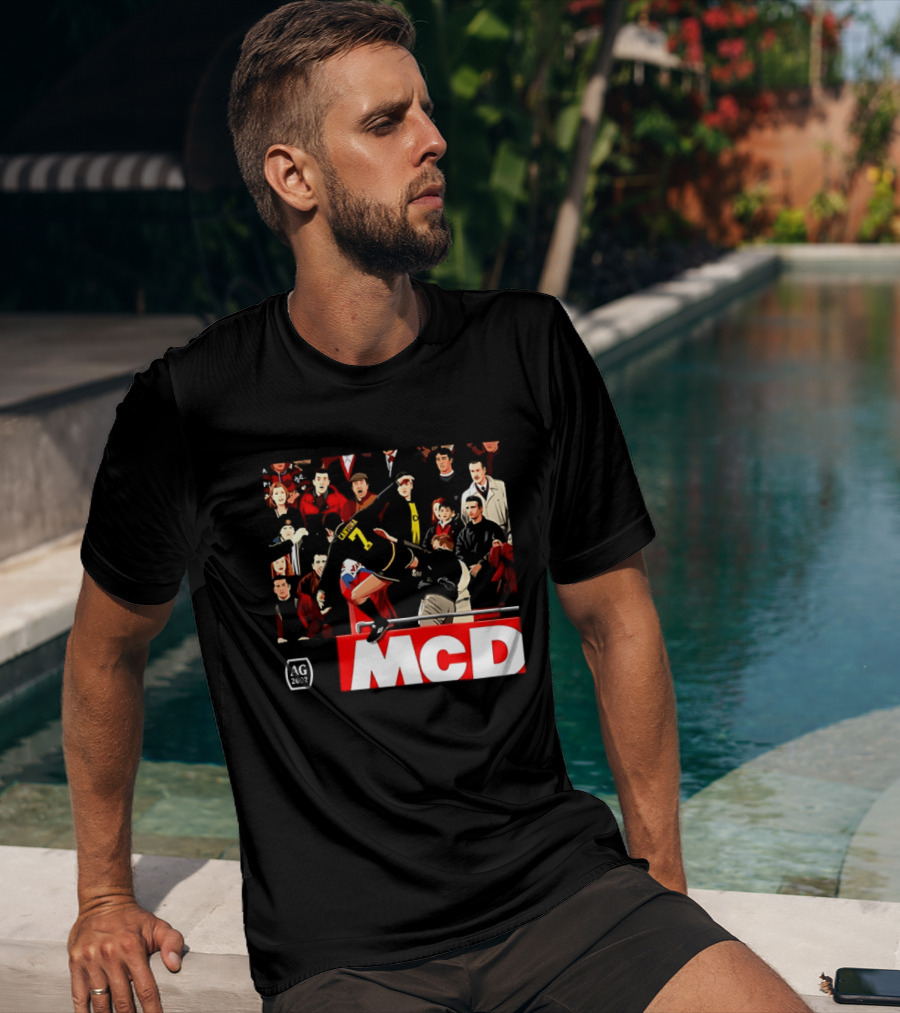 Oh Ah Kung Fu Cantona Kick Crowd Scene MCD T-Shirt