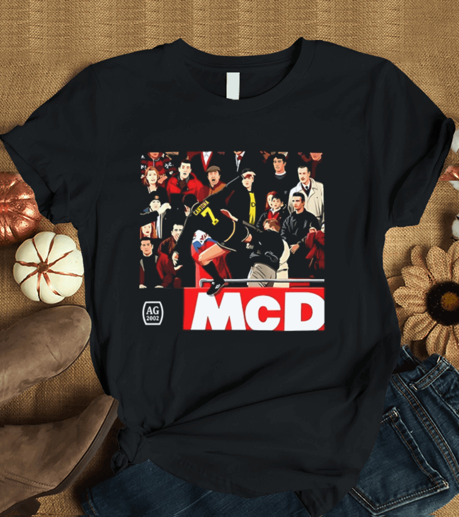 Oh Ah Kung Fu Cantona Kick Crowd Scene MCD T-Shirt