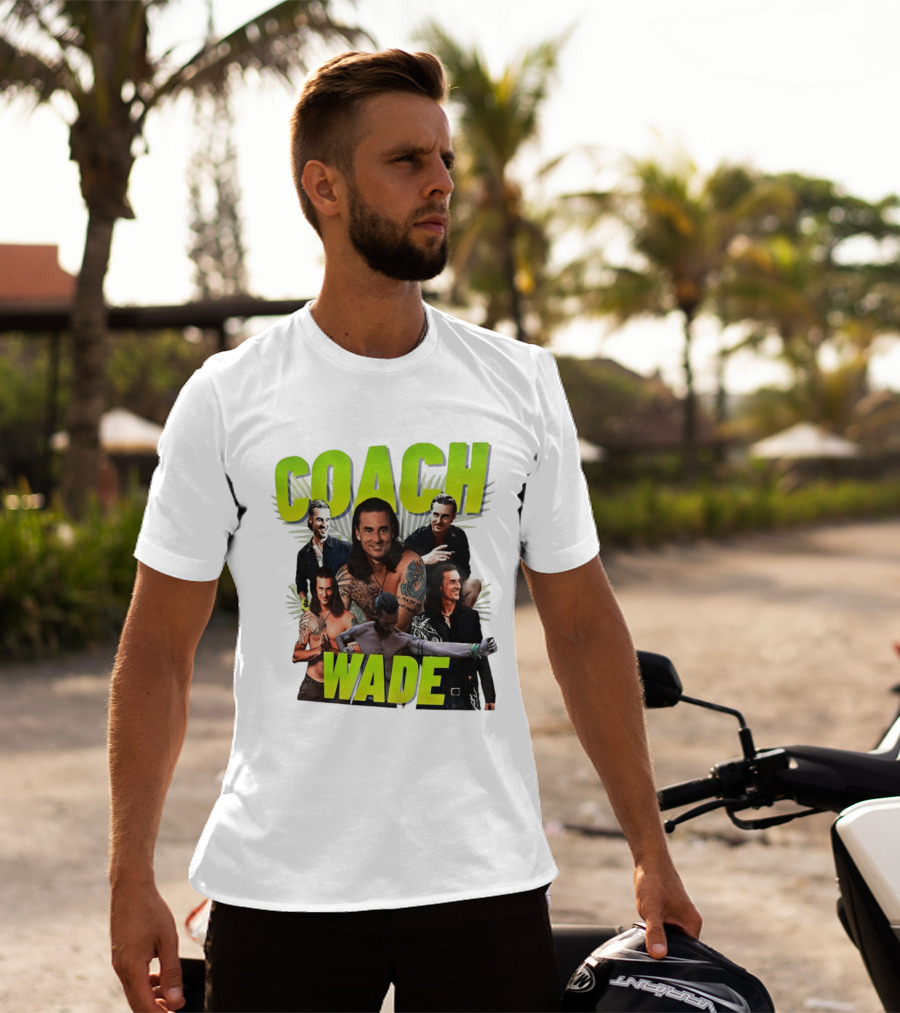 Coach Wade Survivor Tattooed Icon Collage T-Shirt