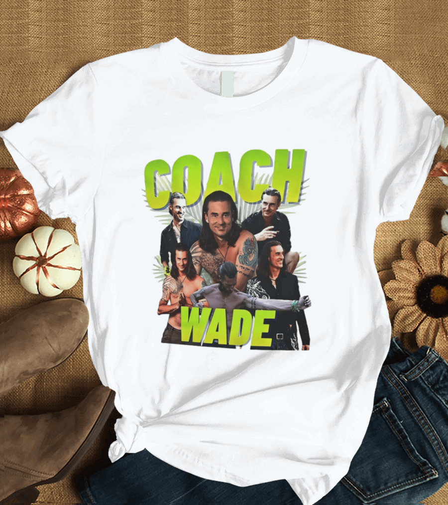 Coach Wade Survivor Tattooed Icon Collage T-Shirt