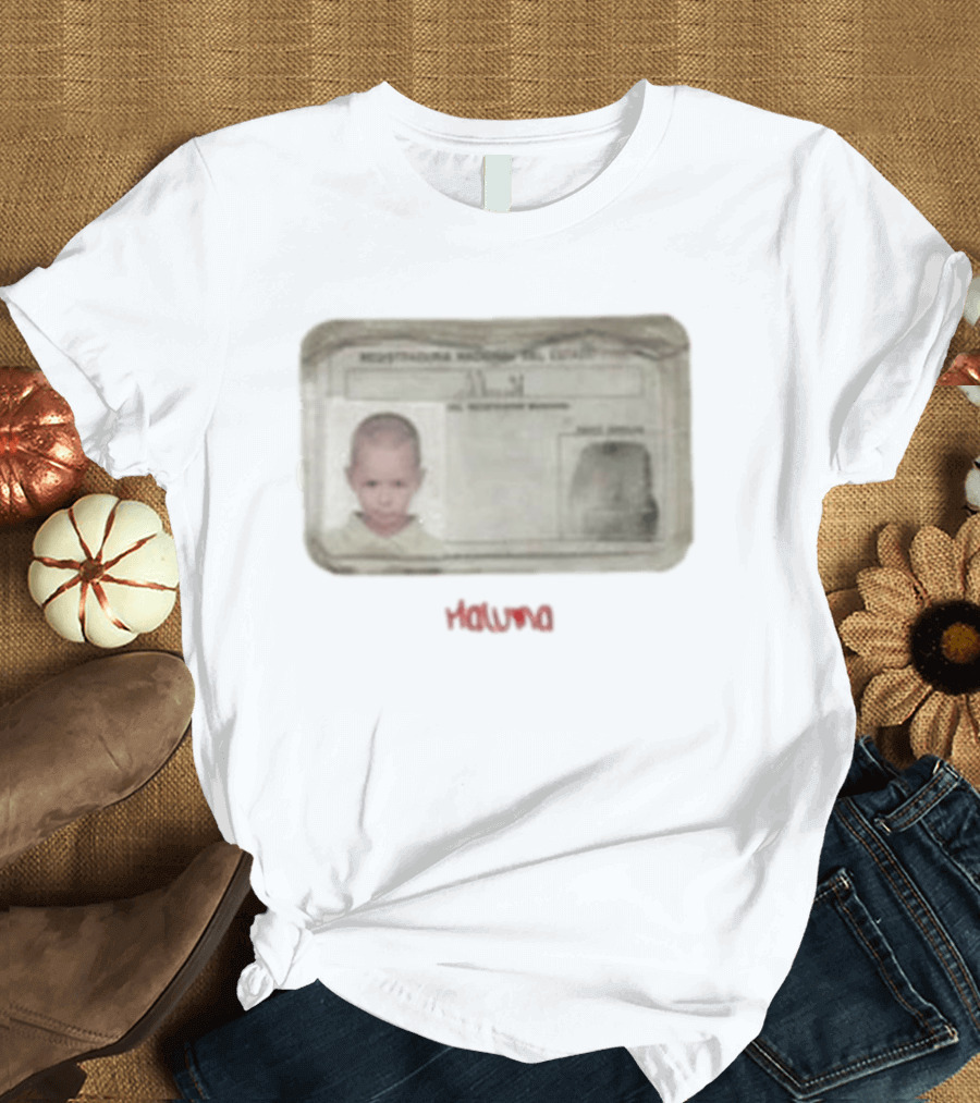 Maluma I.D. Card Rectangular Image Childhood Picture T-Shirt