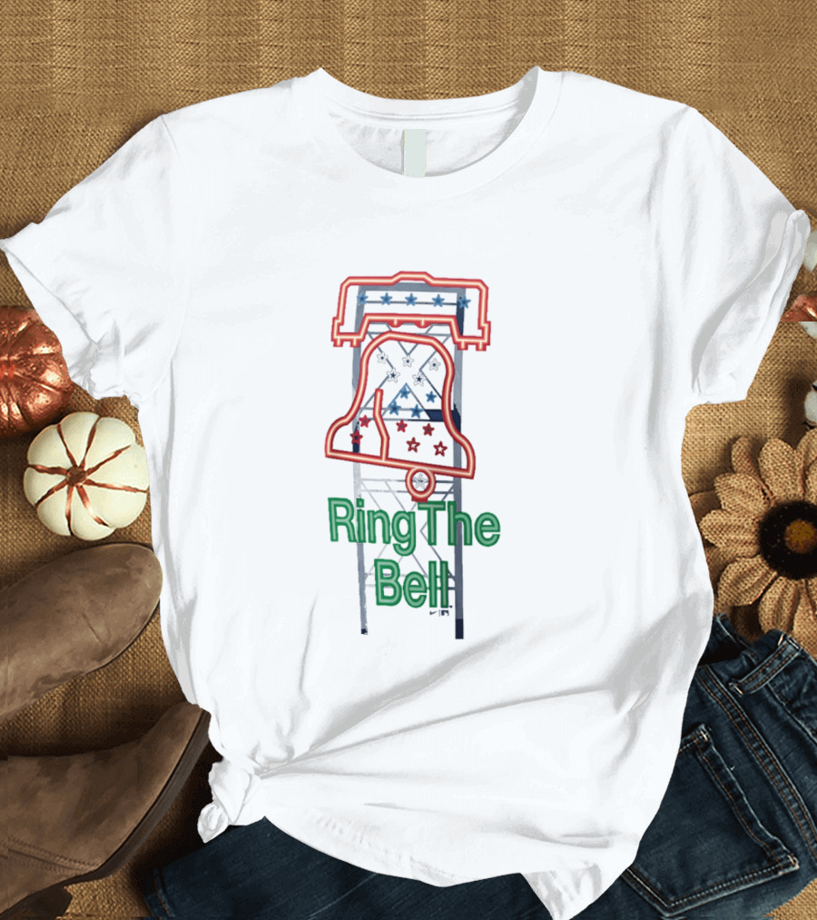 Philadelphia Phillies Ring The Bell Liberty Stars T-Shirt