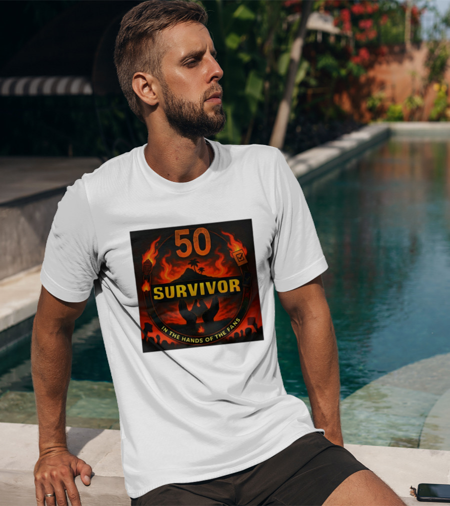 Survivor 50 Season Outwit Outplay Outlast In The Hands Of The Fans T-Shirt