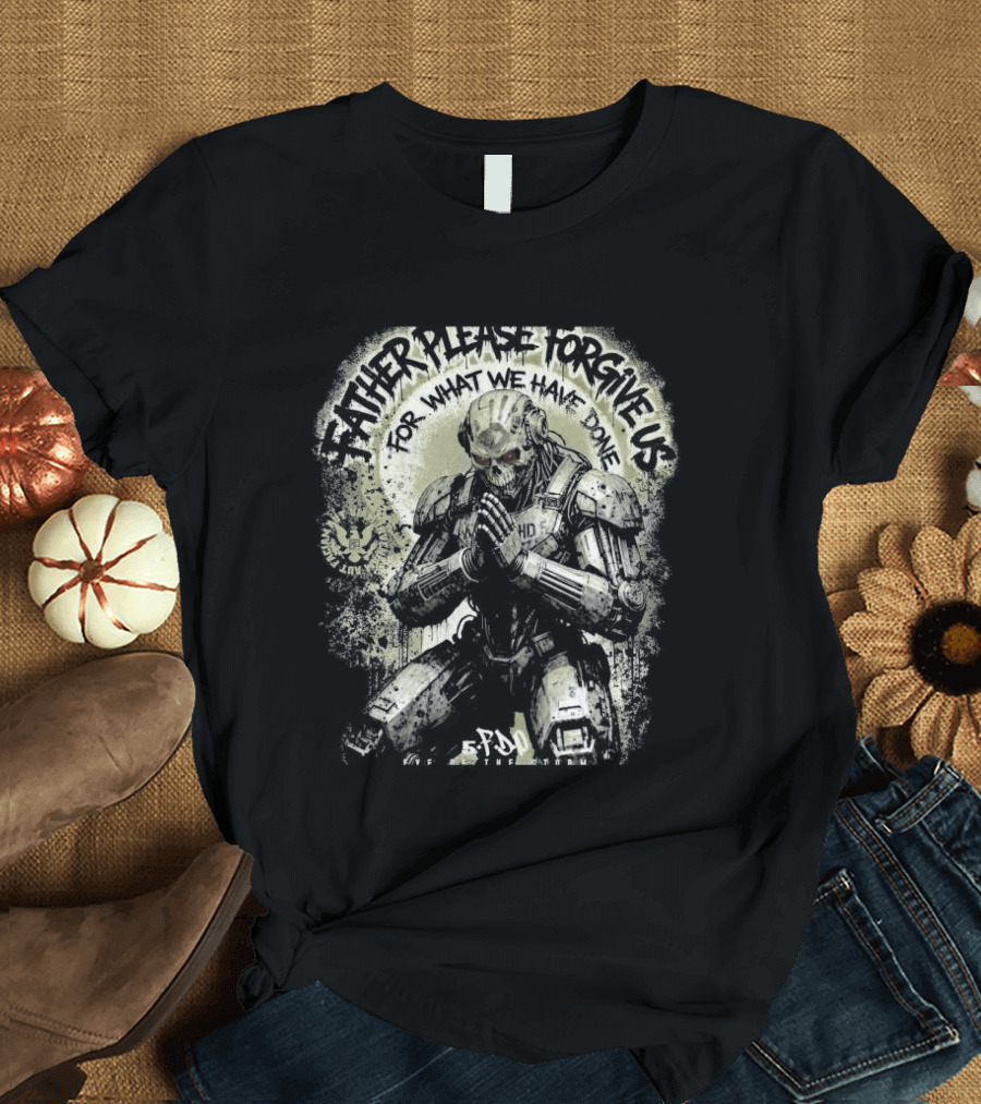 5 Finger Death Punch Father Please Forgive Us For What We Have Done Eye Of The Storm 2026 May 15 2026 T-Shirt