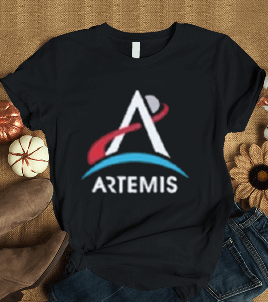 Artemis Apollo Past Meets Present Kennedy Space Center T-Shirt
