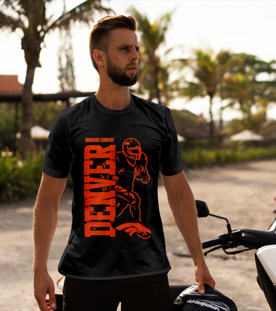 Broncos Country Denver Broncos Football Team Spirit T-Shirt