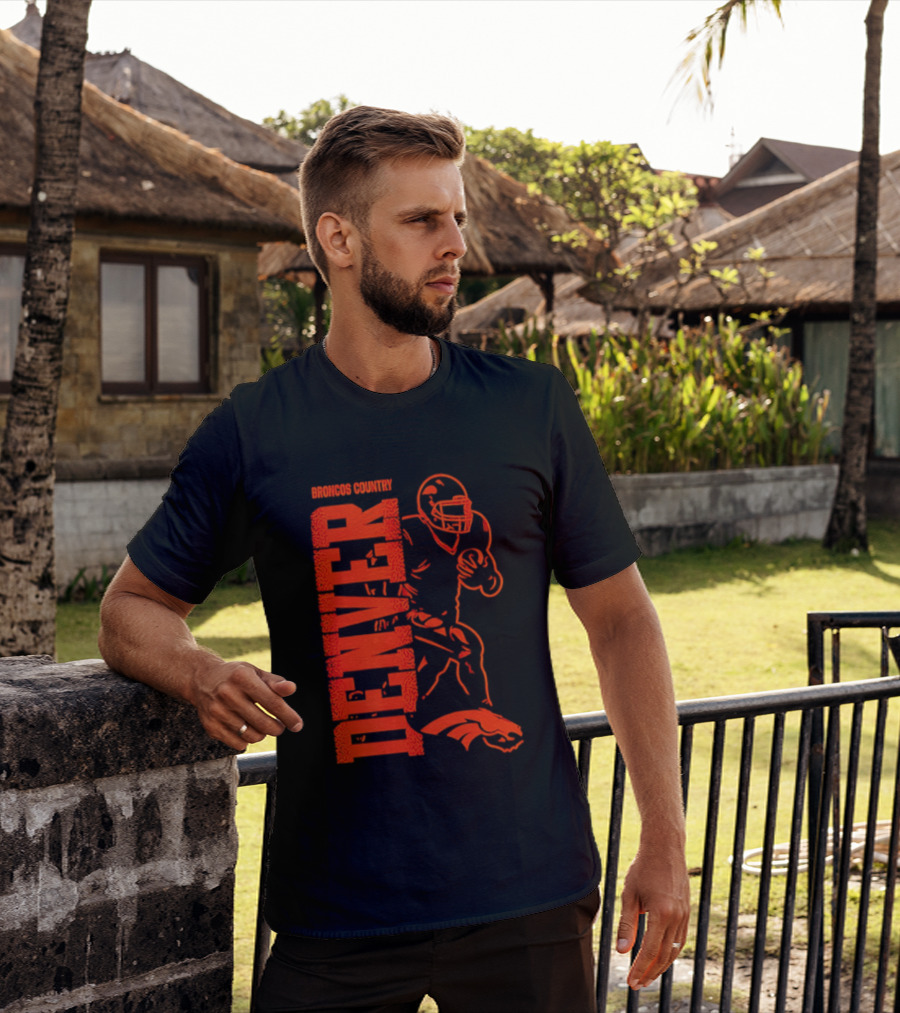Broncos Country Denver Broncos Football Team Spirit T-Shirt