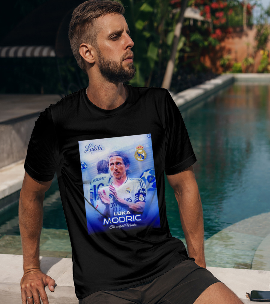 Real Madrid Luka Modric Midfield Maestro Lukita T-Shirt