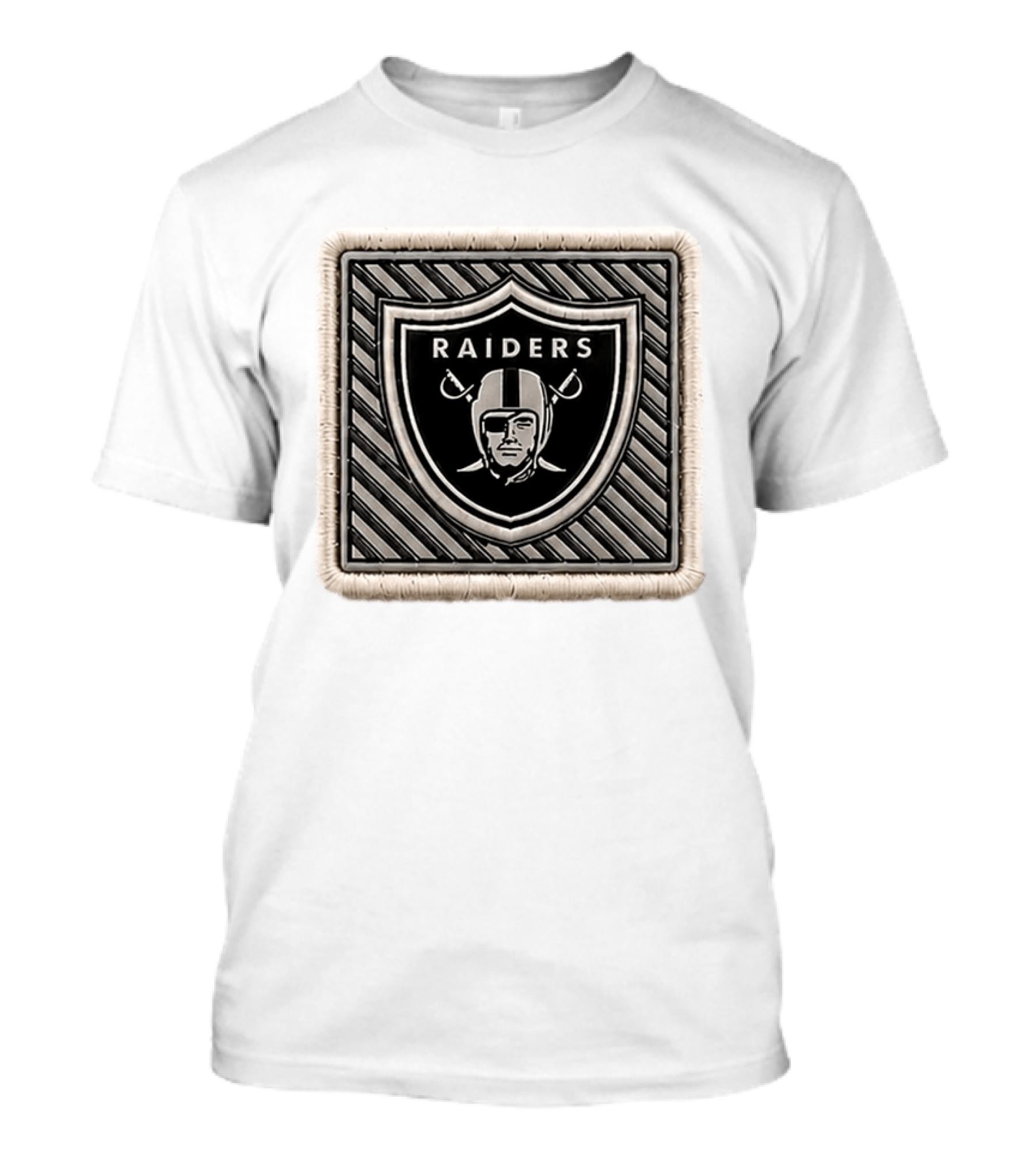 Raiders 2026 Training Camp Hat Embroidered Patch Shield T-Shirt