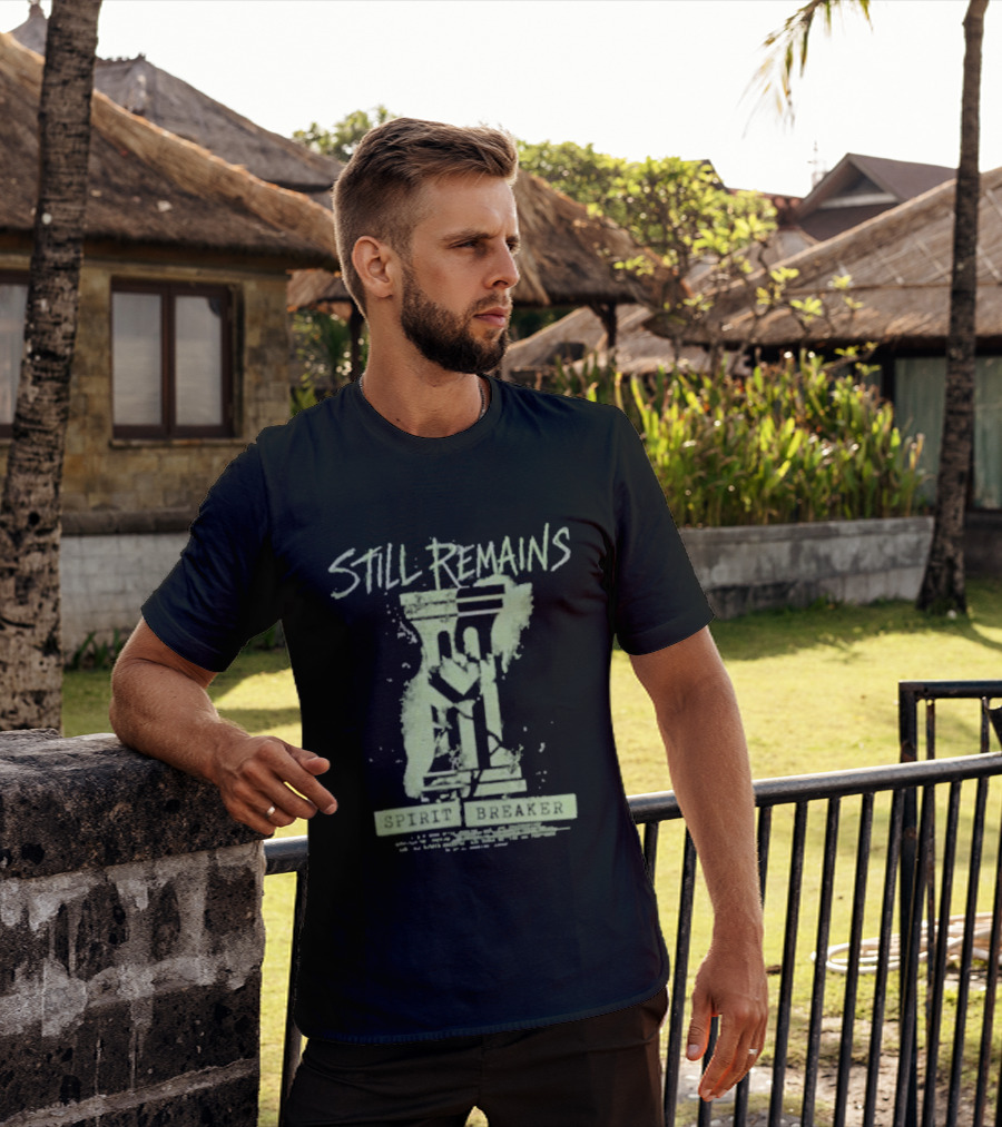 Still Remains Spirit Breaker Splatter Dripping T-Shirt