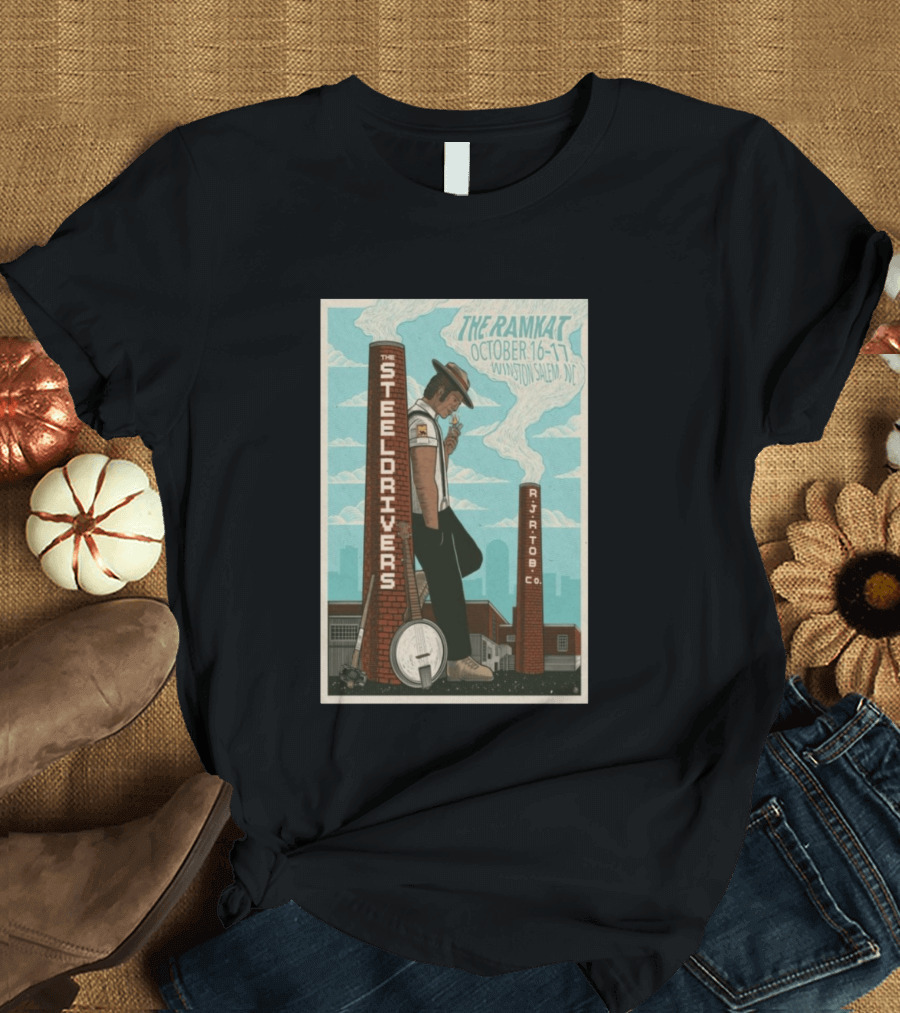 The SteelDrivers Concert The Ramkat Winston Salem October 16 17 2026 T-Shirt