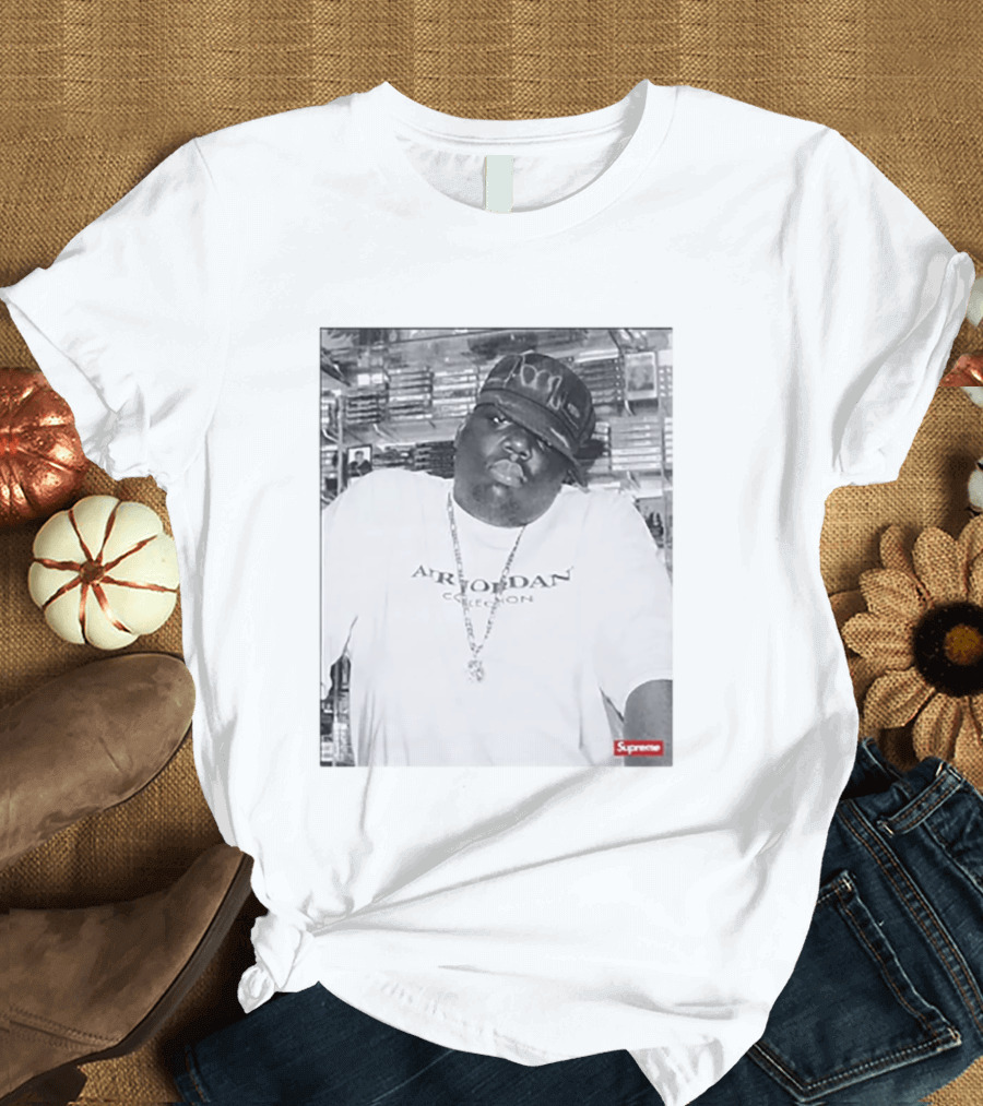 Air Jordan Collection Biggie Supreme Retro Declan Rice Arsenal T-Shirt
